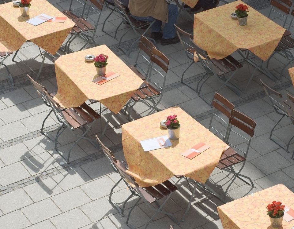 sedie da esterno per bar